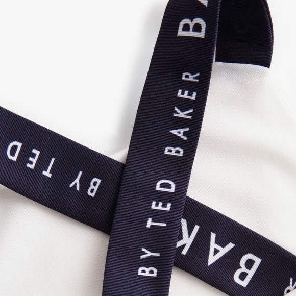 Baker by Ted Baker - 3D Floral Fit & Flare Dress Sz. 12 yrs - Picture 8 of 10